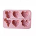 Silicone 6 Love Stampo per la torta di San Valentino